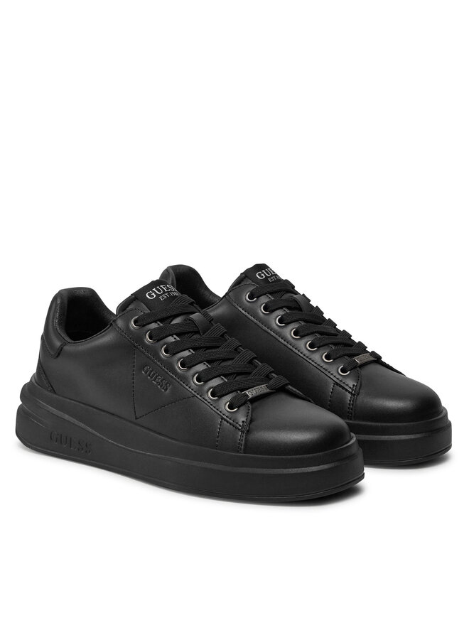 Guess Αθλητικά Guess Elbina FLFELB LEA12 Μαύρο