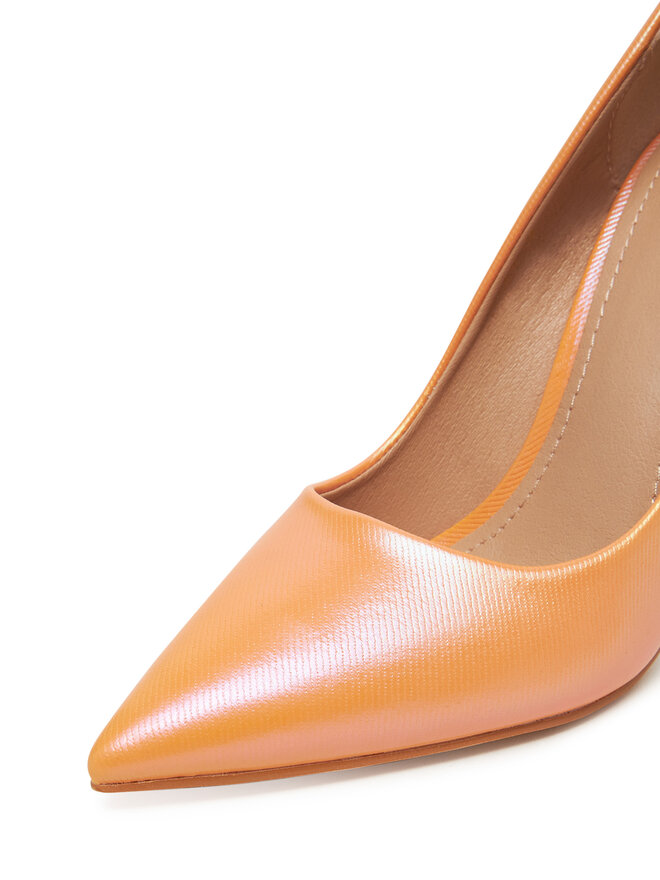 DeeZee Pantofi cu toc subțire DeeZee GAO-2312-6 Portocaliu