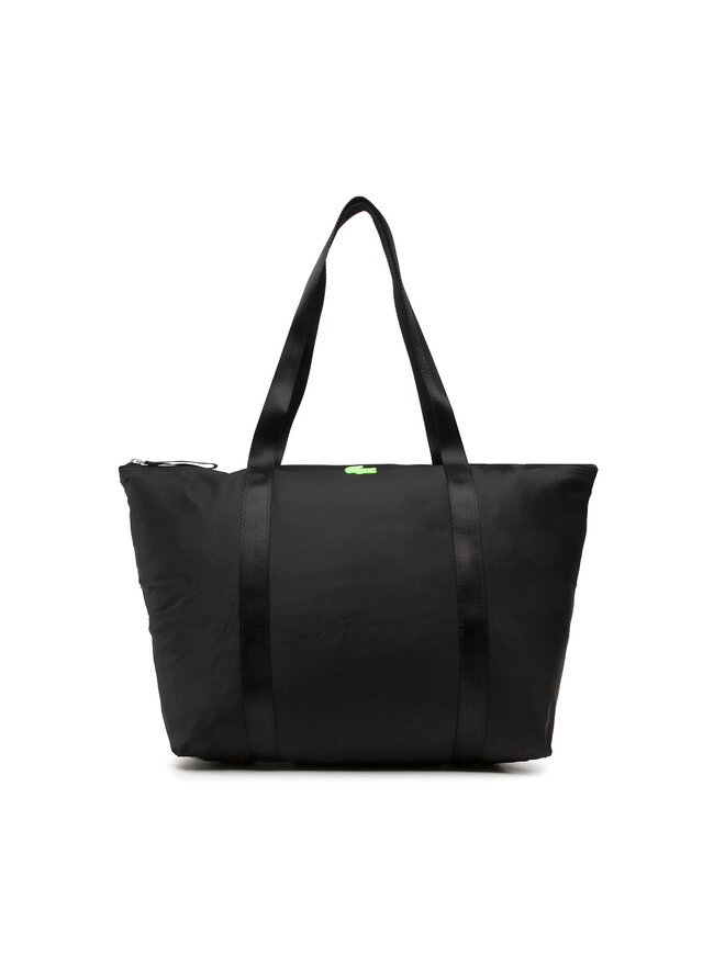 Bolso negro lacoste top