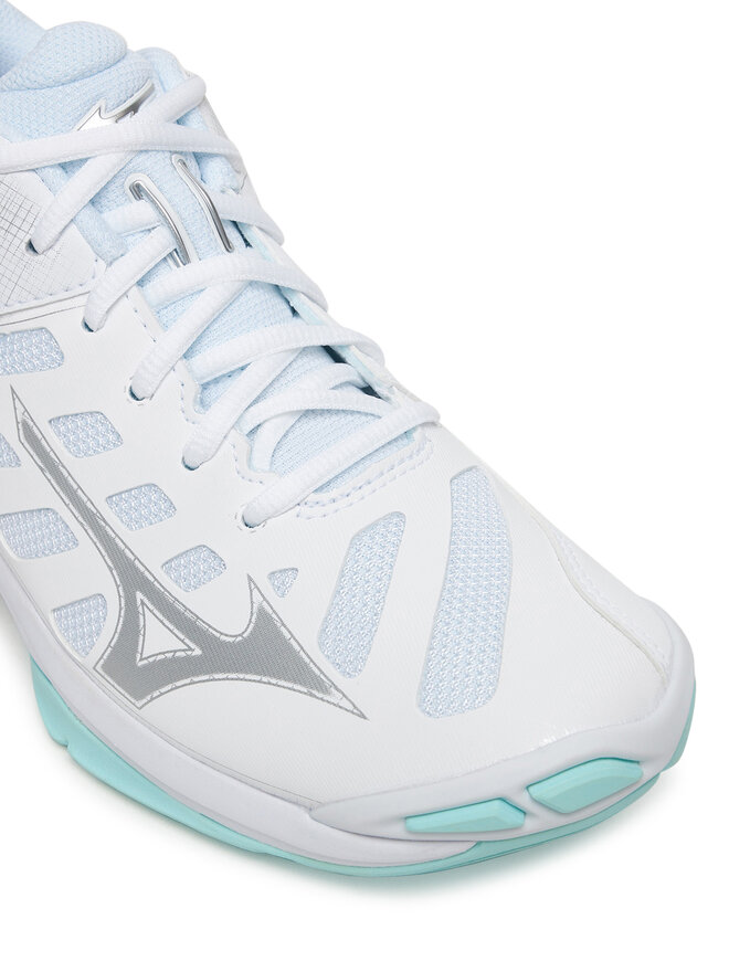 Mizuno Batai uždaroms aikštelėms Mizuno Wave Voltage 2 V1GC2460 Balta