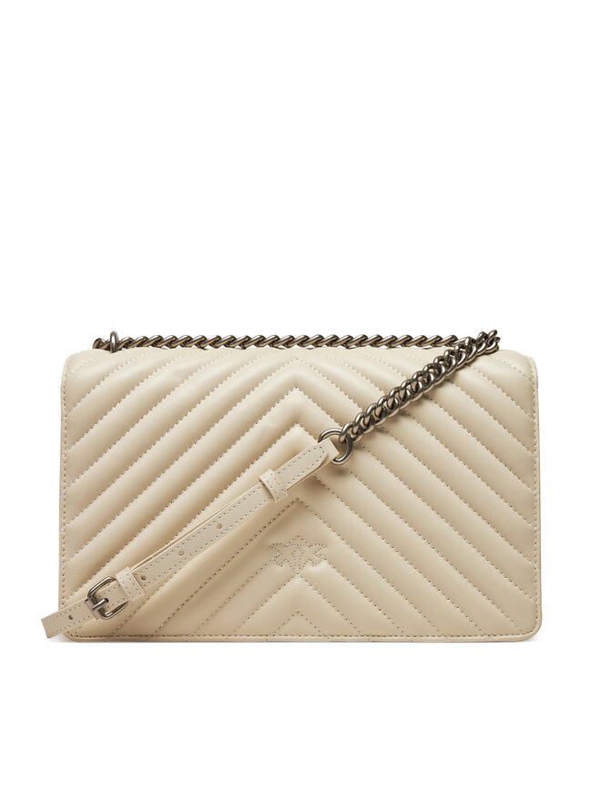 PINKO Torebka PINKO Love One Classic Dc PE 24 PLTT 100941 A0GK Écru