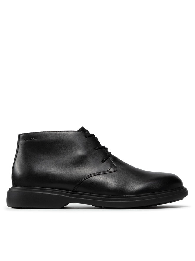 Geox Schnürschuhe Geox U Ottavio U16DCB 00043 C9999 Schwarz