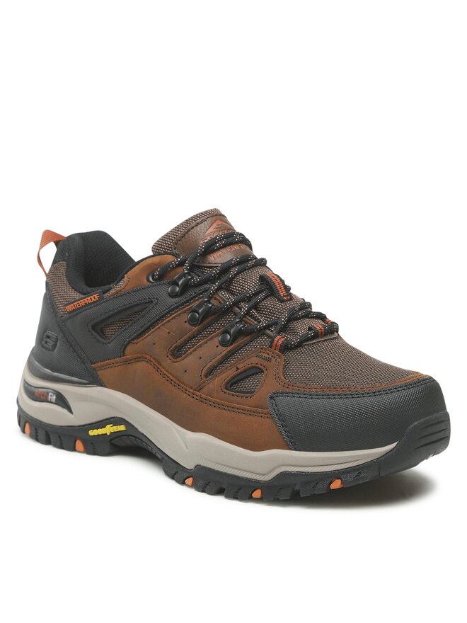 Skechers Κλειστά παπούτσια Skechers Argosa 204630/CDB Καφέ