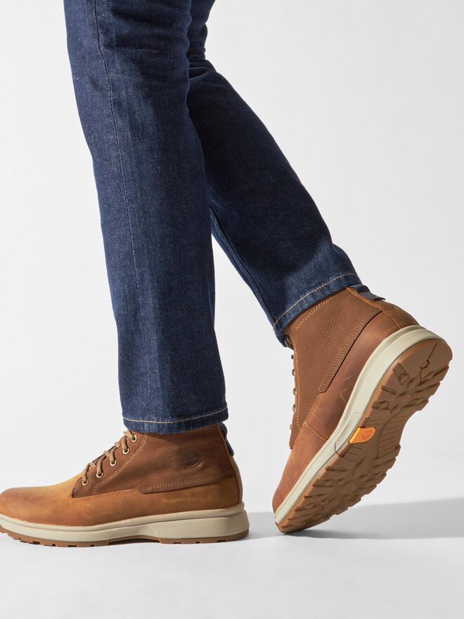 Timberland Schnürschuhe Timberland Atwells Ave Wp Boot TB0A43TNF131 Braun