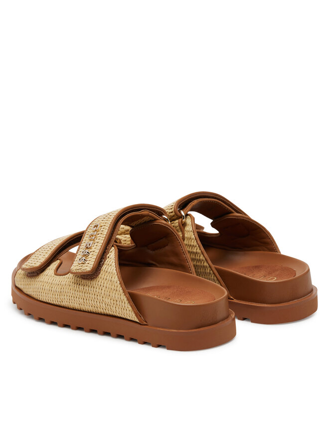 Guess Klapki Guess Fadeliza FLJFDE FAP19 Brązowy