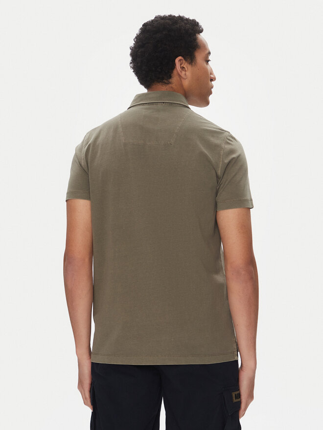 Aeronautica Militare Aeronautica Militare Poloshirt 251PO1852J677 Khakifarben Regular Fit