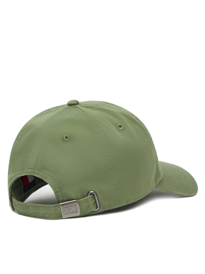 Tommy Jeans Kepurė su snapeliu Tommy Jeans Tjm Heritage 6 Panel Cap AM0AM12020 Žalia