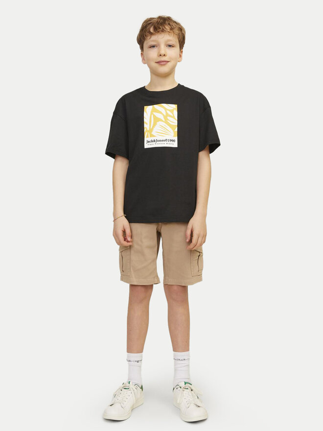 Jack&Jones Junior Jack&Jones Junior Marškinėliai Jormarbella 12257641 Juoda Loose Fit