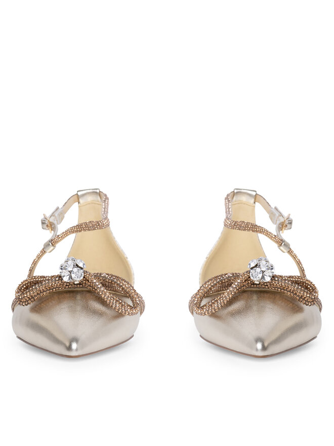 Eva Minge Sandalen Eva Minge COMO-V1381-813-1 Goldfarben