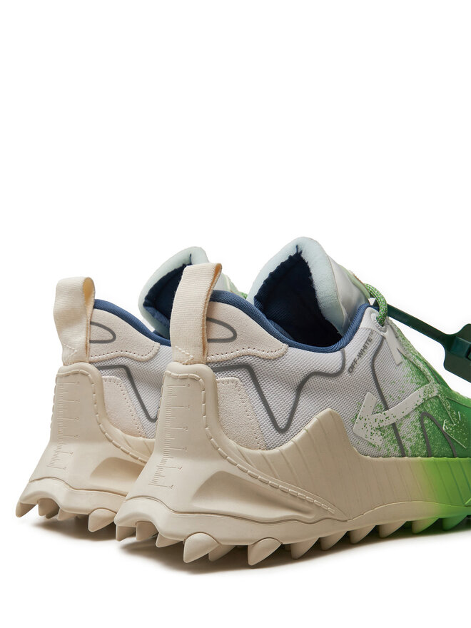 Off-White Sneakersy Off-White OMIA139S22FAB0020155 Zielony