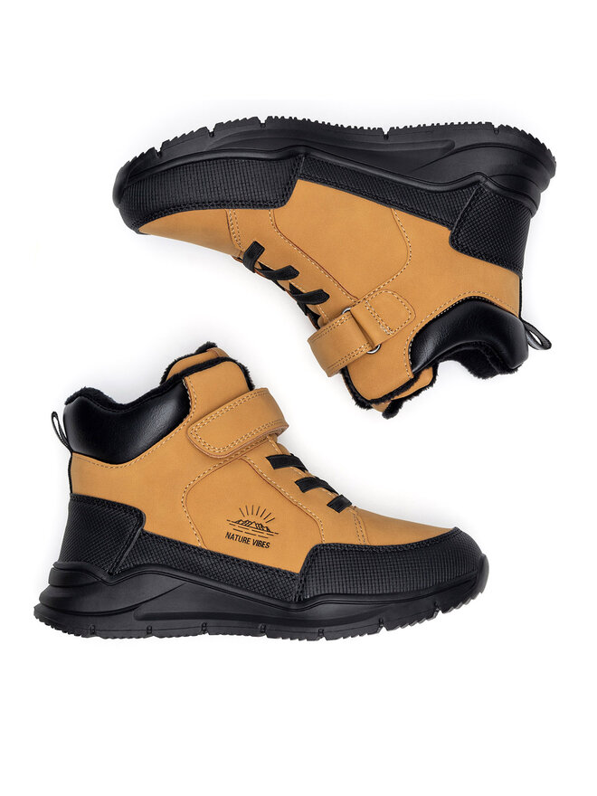 Action Boy Botines planos Action Boy CF-2984-01 Marrón