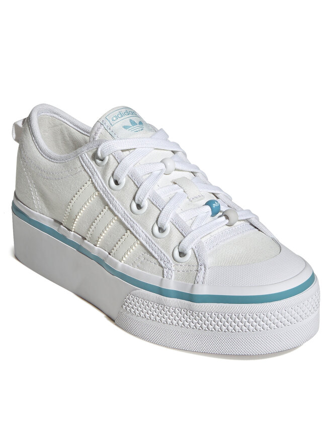 Sneakers adidas Nizza Platform Shoes Kids IF5141 WeiB eschuhe