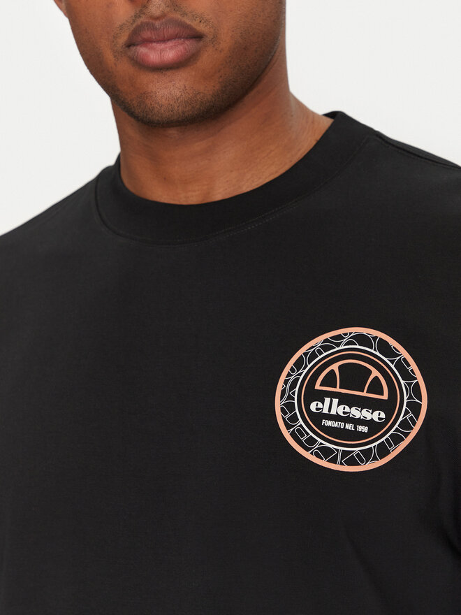 Ellesse Ellesse T-Shirt Duomo SHZ21889 Schwarz Relaxed Fit