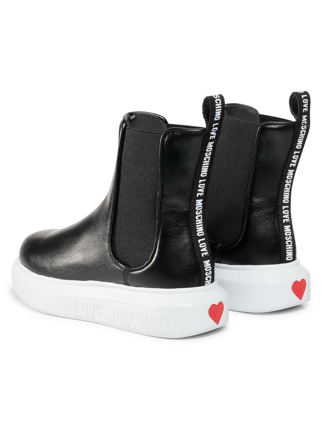 LOVE MOSCHINO Bokacsizma LOVE MOSCHINO JA15504G0BJA0000 Fekete