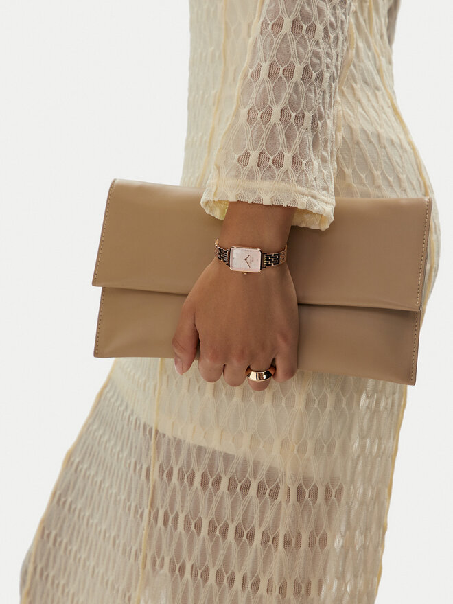 Daniel Wellington Zegarek Daniel Wellington Quadro DW00100621 Różowy