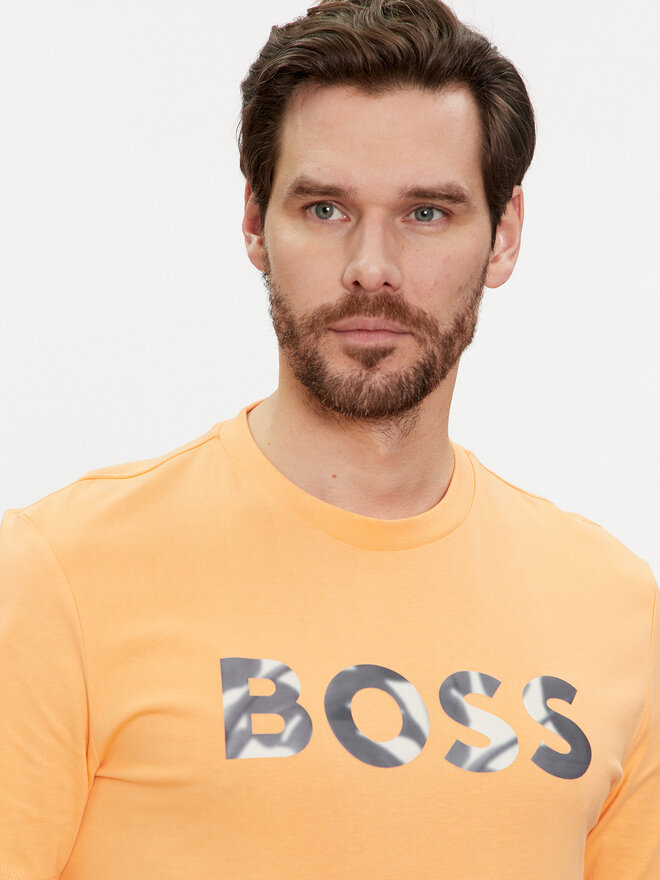 BOSS BOSS Camiseta Thompson 15 50513382 Naranja Regular Fit
