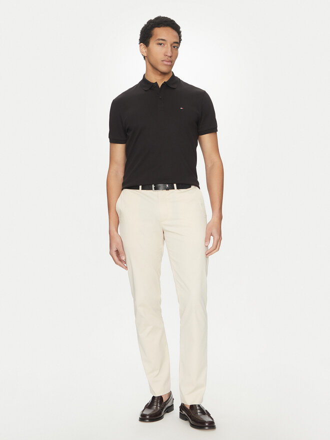 Tommy Hilfiger Tommy Hilfiger Polo Essential MW0MW35585 Μαύρο Regular Fit