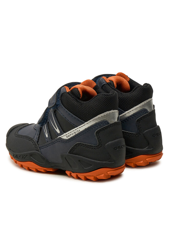 Geox Botines planos Geox Jr New Savage B Abx J261WA 0MEFU C0659 M Azul marino