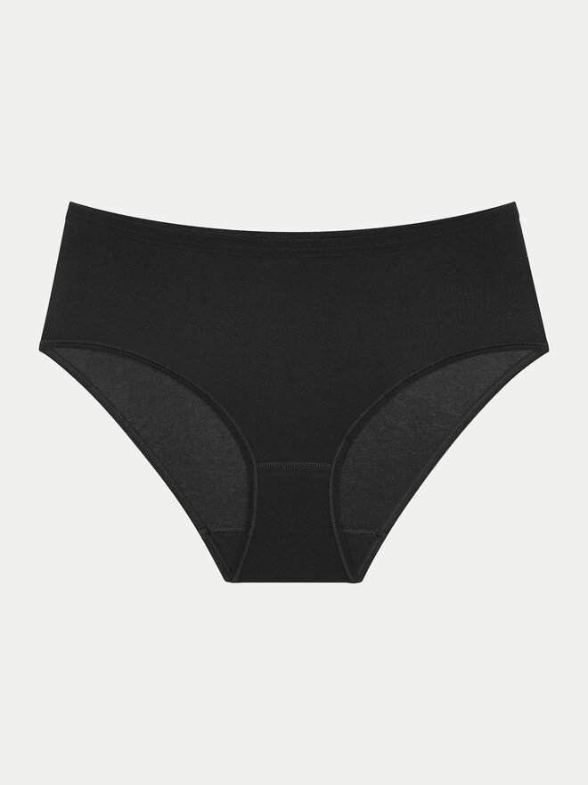 Triumph Triumph Klassischer Damenslip mit hoher Taille Sense Of Cotton 10224970 Schwarz