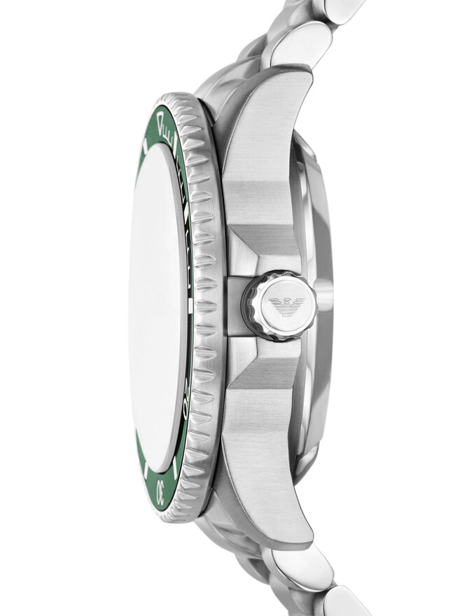 Emporio Armani Годинник Emporio Armani Sea Explorer AR60088 Срібний