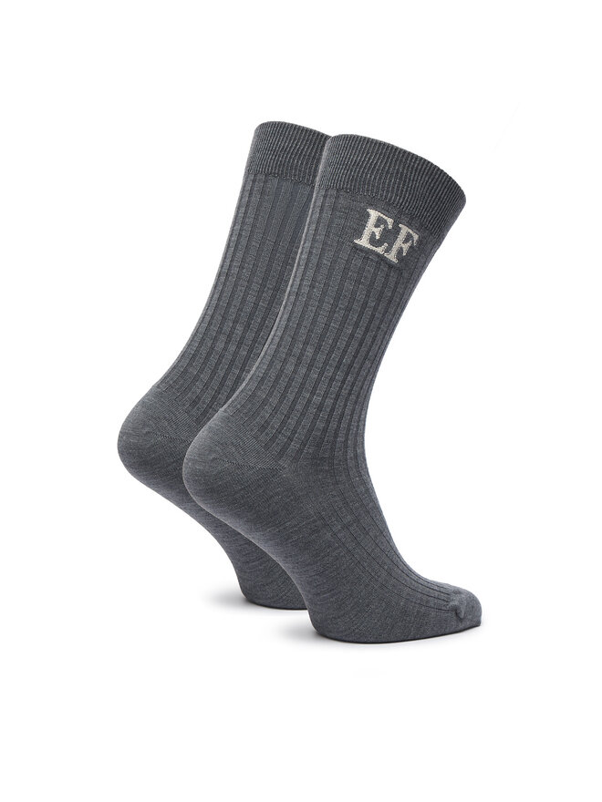 Elisabetta Franchi Lange Socken Elisabetta Franchi CZ-11A-67E2-V90 Grau