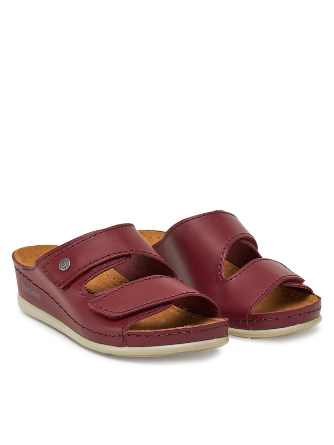 Dr. Brinkmann Klapki Dr. Brinkmann 700617-41 Bordowy