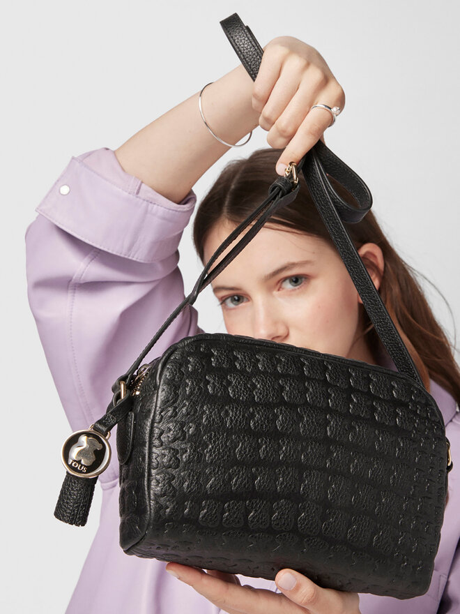 TOUS Handtasche TOUS Nika Sherton 2001066751 Schwarz