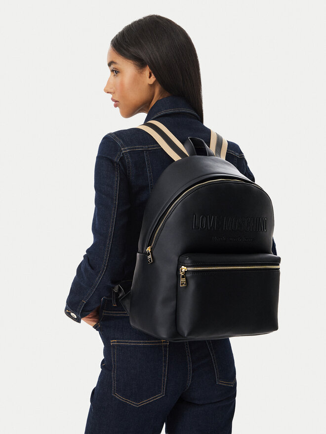 LOVE MOSCHINO Rucksack LOVE MOSCHINO JC4049PP1PLE0000 Schwarz