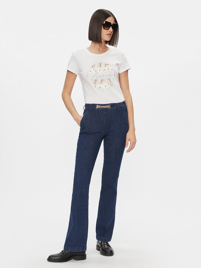 Liu Jo Liu Jo T-Shirt WA4108 JS923 Λευκό Regular Fit