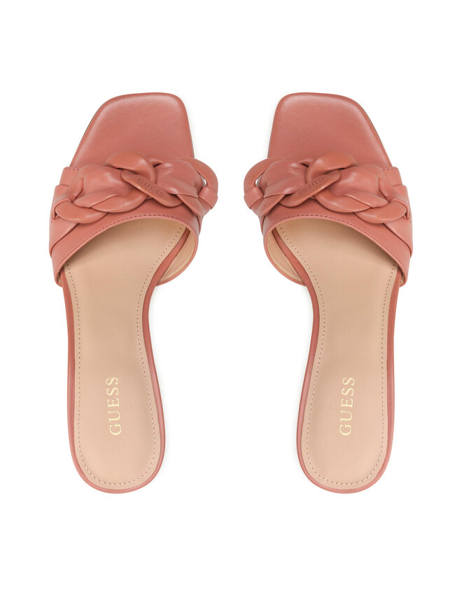 Guess Шльопанці Guess Dillie FL6DLL LEA03 Рожевий