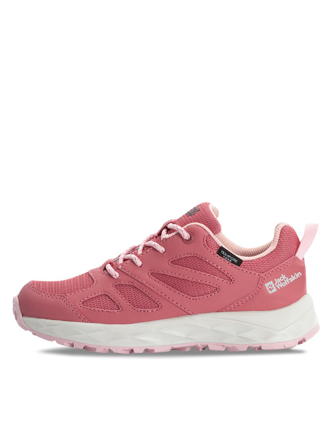 Jack Wolfskin Trekingová obuv Jack Wolfskin Woodland 2 Texapore Low 4059811 Růžová