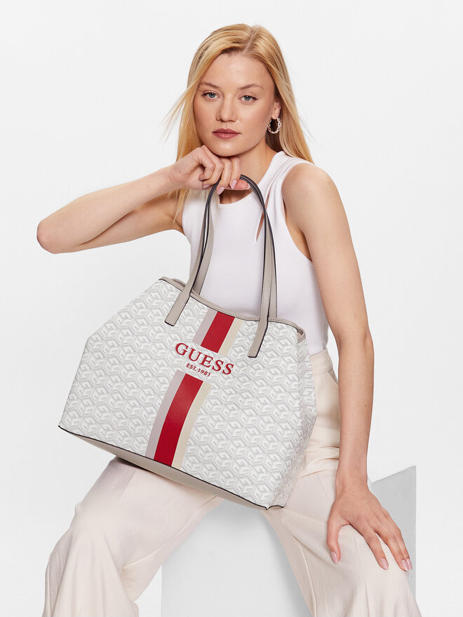 Guess Kabelka Guess Vikky (SV) HWSV69 95240 Biela