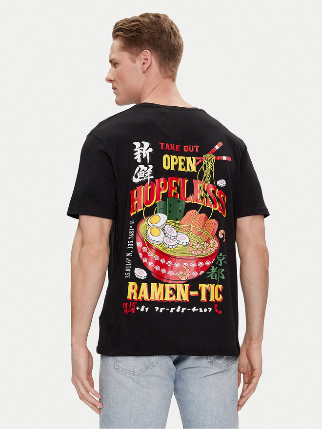 Brave Soul Brave Soul Футболка MTS-149TAKEAWAY Чорний Straight Fit