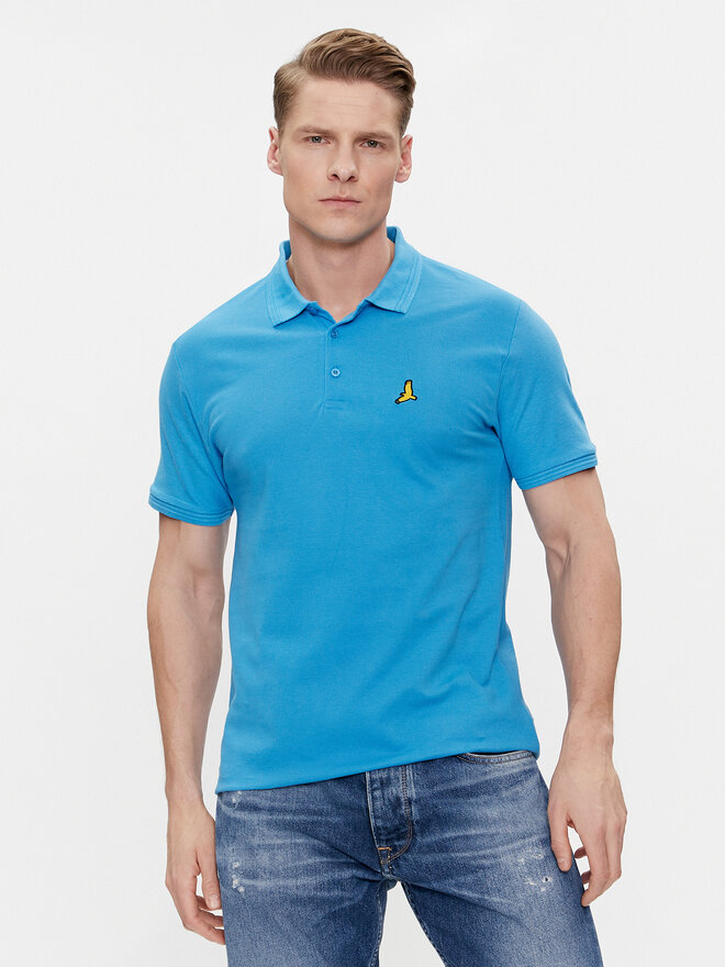Brave Soul Brave Soul Poloshirt MPS-149IMAIB Blau Straight Fit