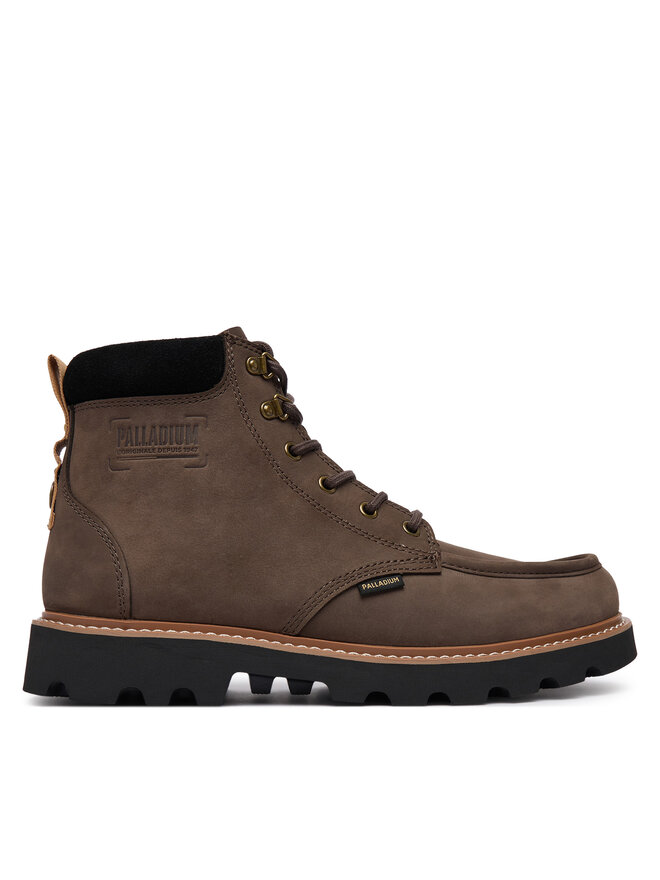 Palladium Schnürschuhe Palladium Trooperlite Grit Zip 04985-249-M Dunkelbraun