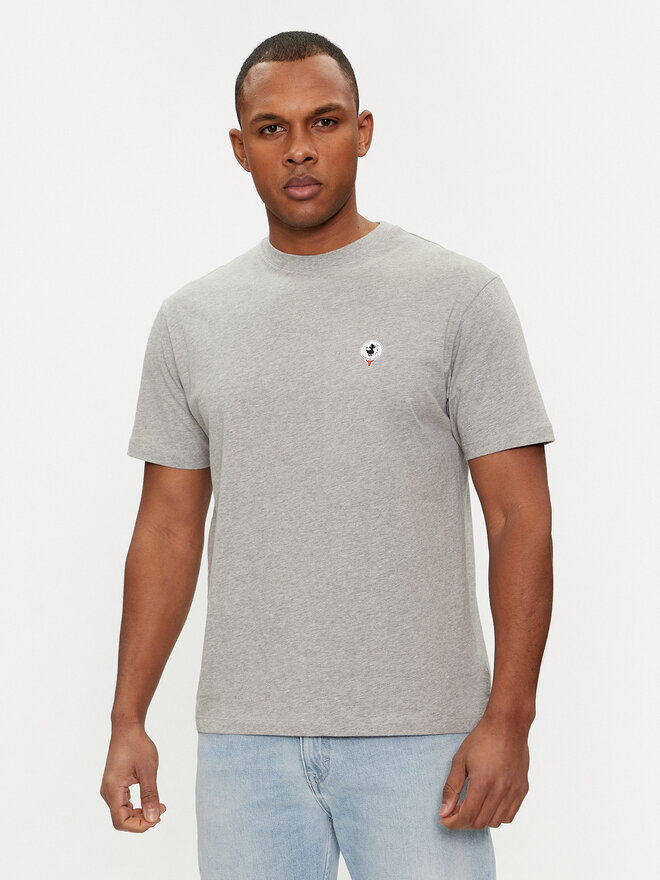 Save The Duck Save The Duck Camiseta DT1709M BESY18 Gris Regular Fit