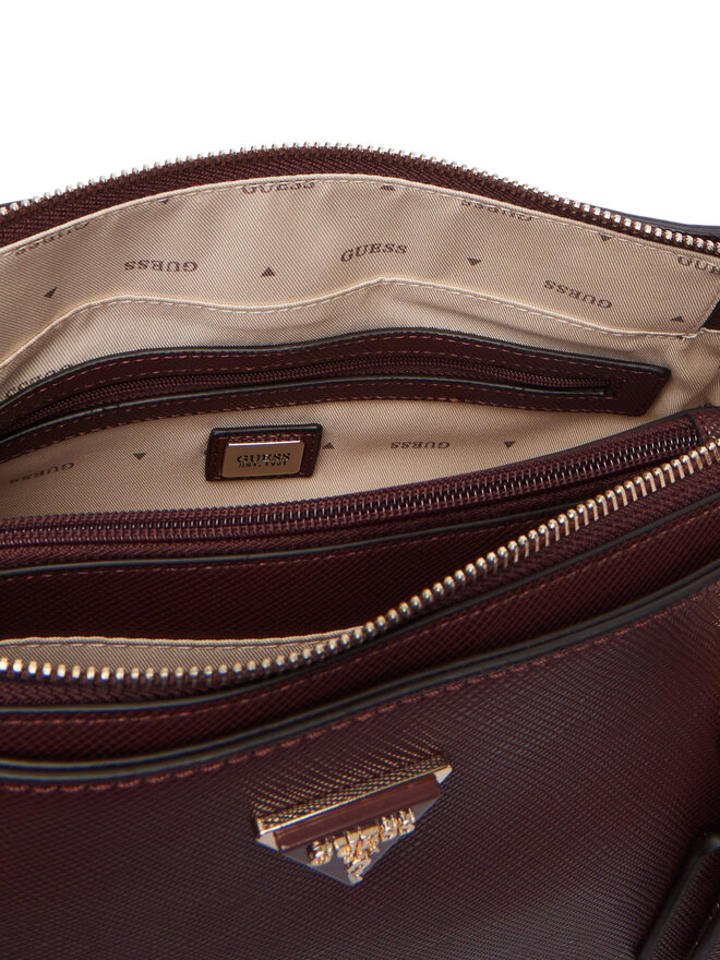 Guess Handtasche Guess Noelle II HWZG96 72070 Dunkelrot