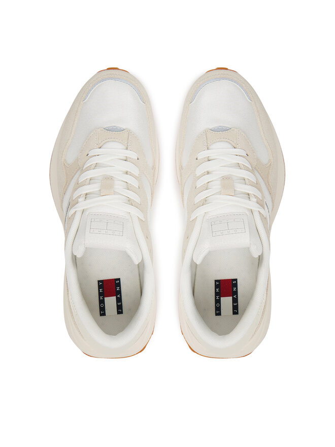 Tommy Jeans Снікерcи Tommy Jeans Tjw Cleated Runner EN0EN02788 Білий