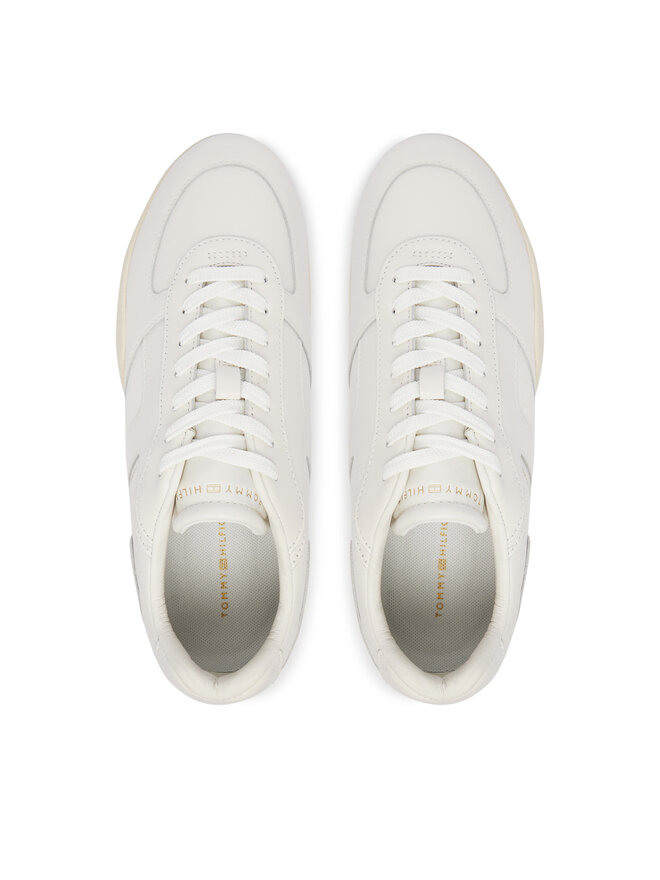 Tommy Hilfiger Sneakers Tommy Hilfiger Th Vintage Low Runner Leather FW0FW09485 Weiß