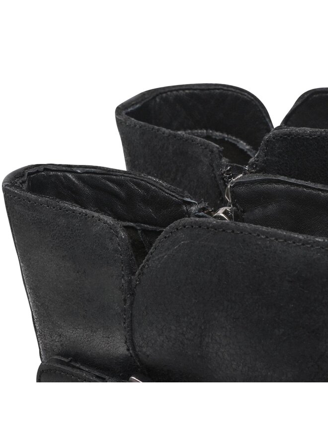 Geox Μποτάκια Geox D Catria F D26LQF 07743 C9999 Μαύρο