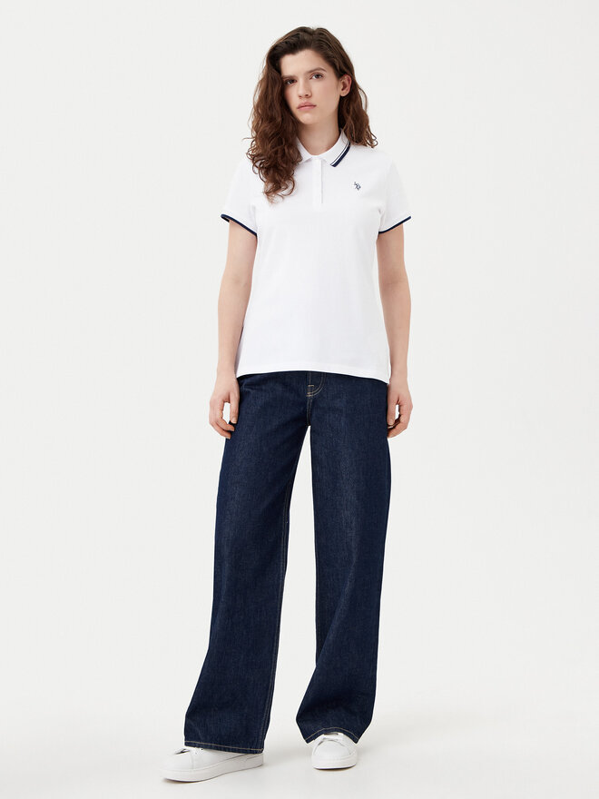 U.S. Polo Assn. U.S. Polo Assn. Polo WUP0812 Blanco Regular Fit