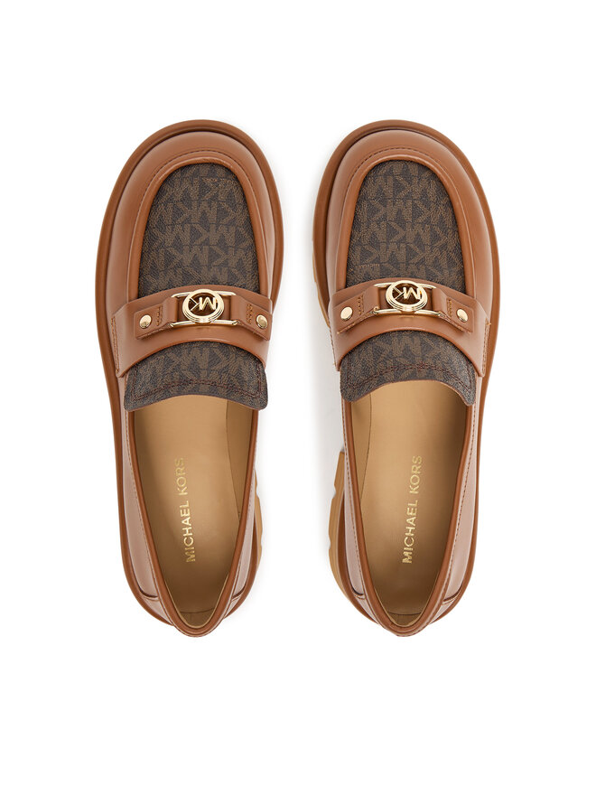 MICHAEL Michael Kors Loafersy MICHAEL Michael Kors Mandy 40T5MAFP2L Brązowy