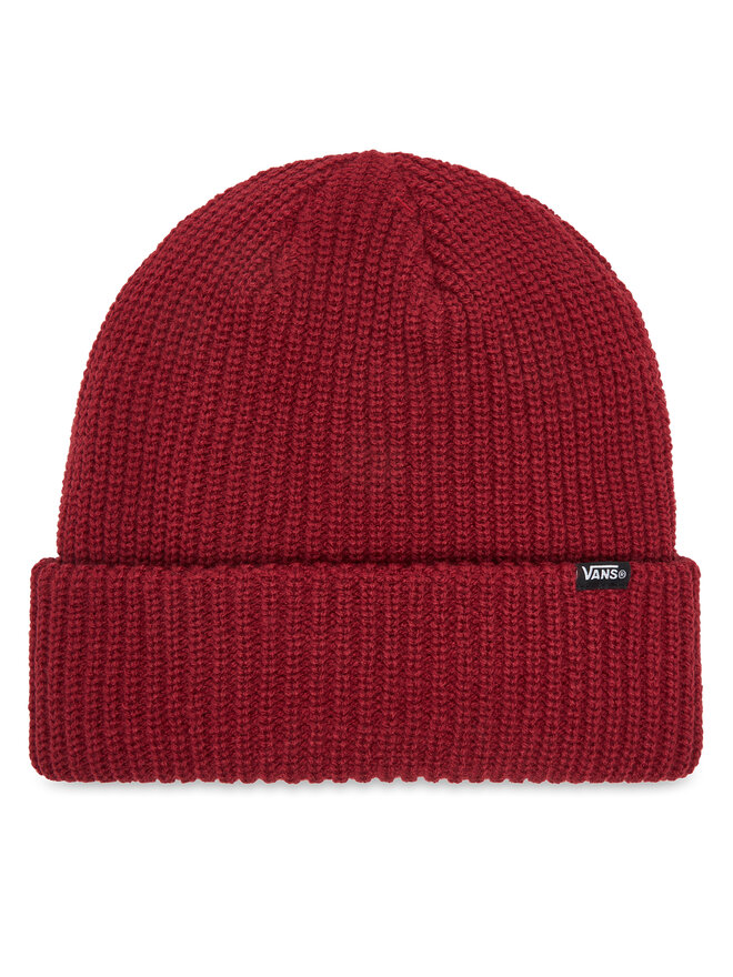 Vans Kapa Vans Core Basic Cuff Beanie VN000QB4BRD1 Tamnocrvena