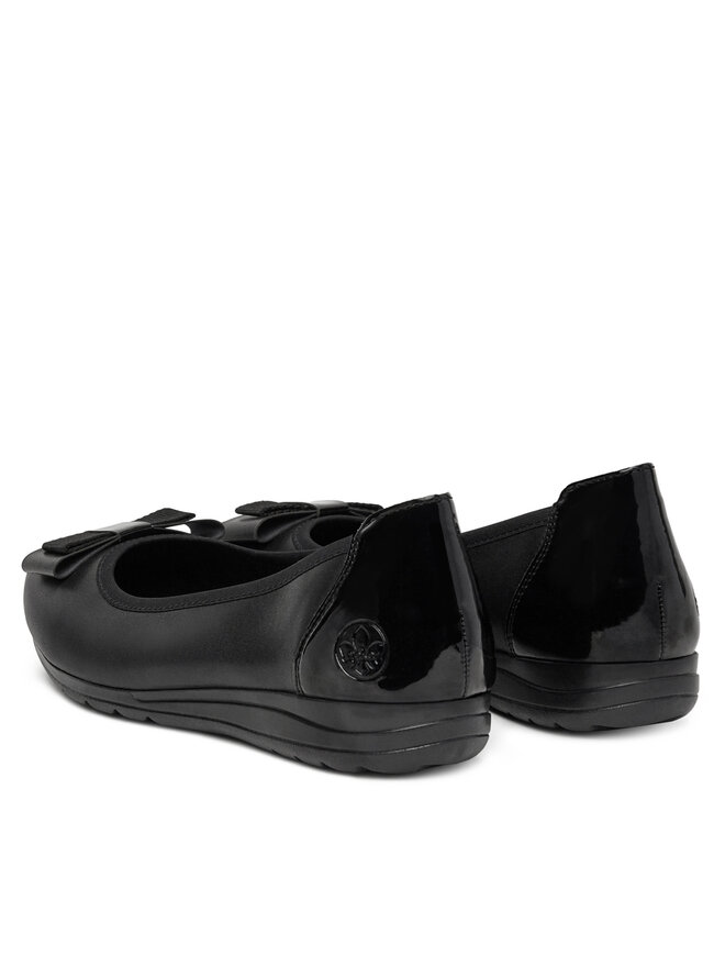 Rieker Pantofi Rieker L9366-00 Negru