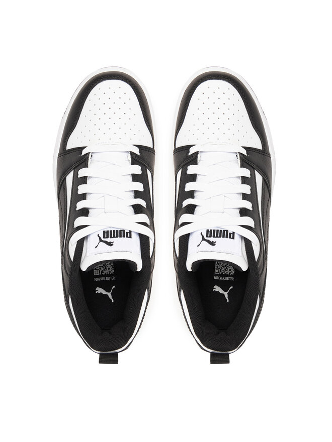 Puma Снікерcи Puma Rebound V6 Lo Jr 393833 01 Білий