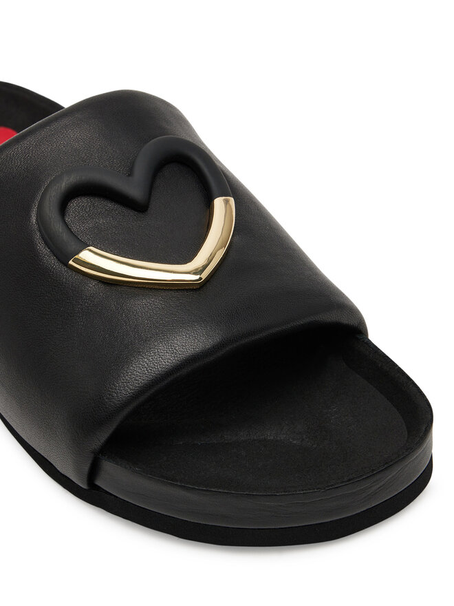 LOVE MOSCHINO Papucs LOVE MOSCHINO JA28283G1MIE0000 Fekete