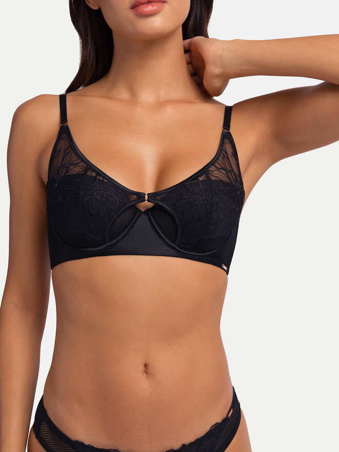 Dorina Dorina Liemenėlė su lankeliais Selah FXTT0058EM022 Juoda