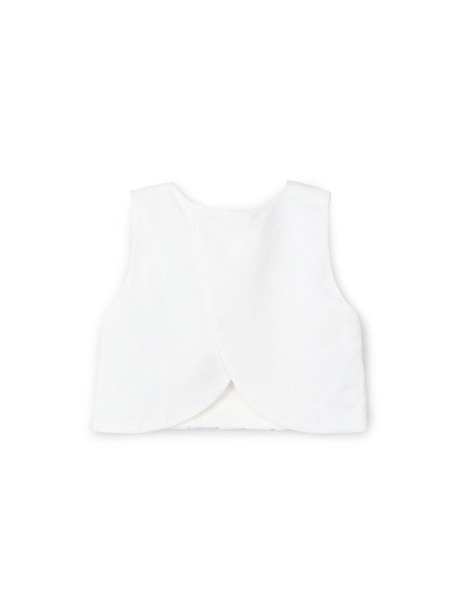Mayoral Mayoral Топ 3022 Écru Regular Fit