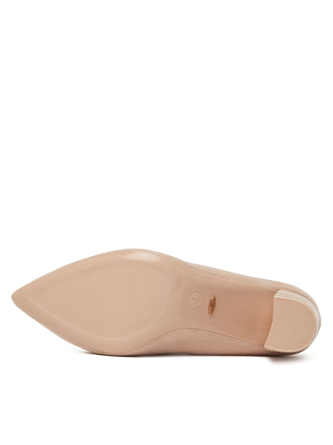 DeeZee Tacones DeeZee DZ0010 Beis