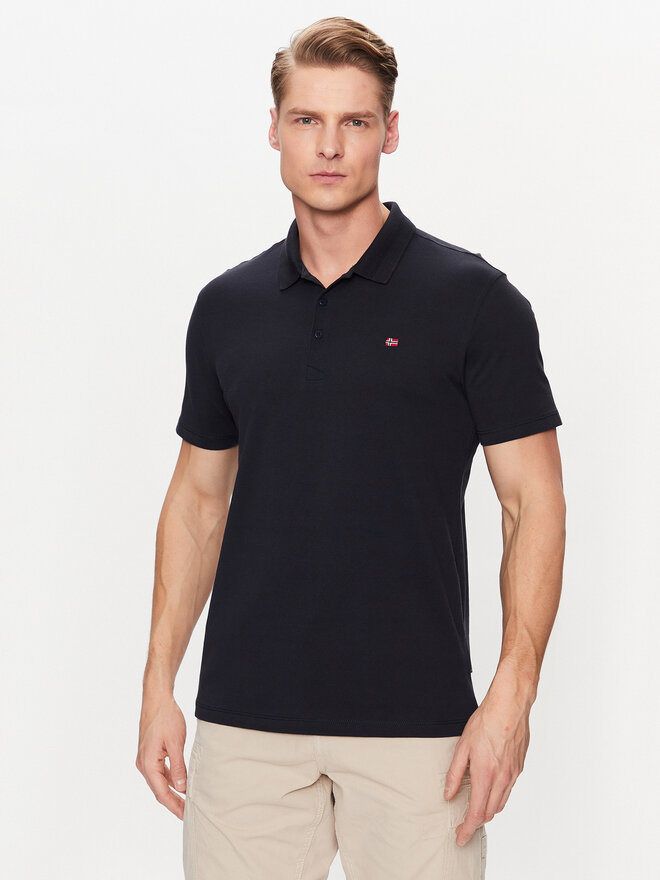 Napapijri Napapijri Poloshirt Ealis NP0A4H8B Dunkelblau Regular Fit